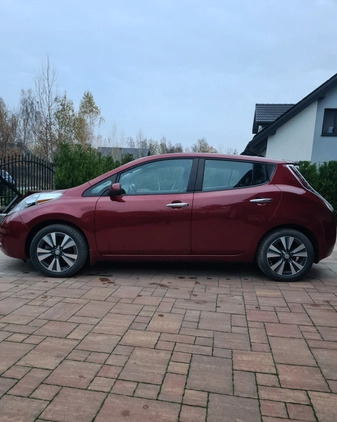 Nissan Leaf cena 33500 przebieg: 125150, rok produkcji 2015 z Białystok małe 92